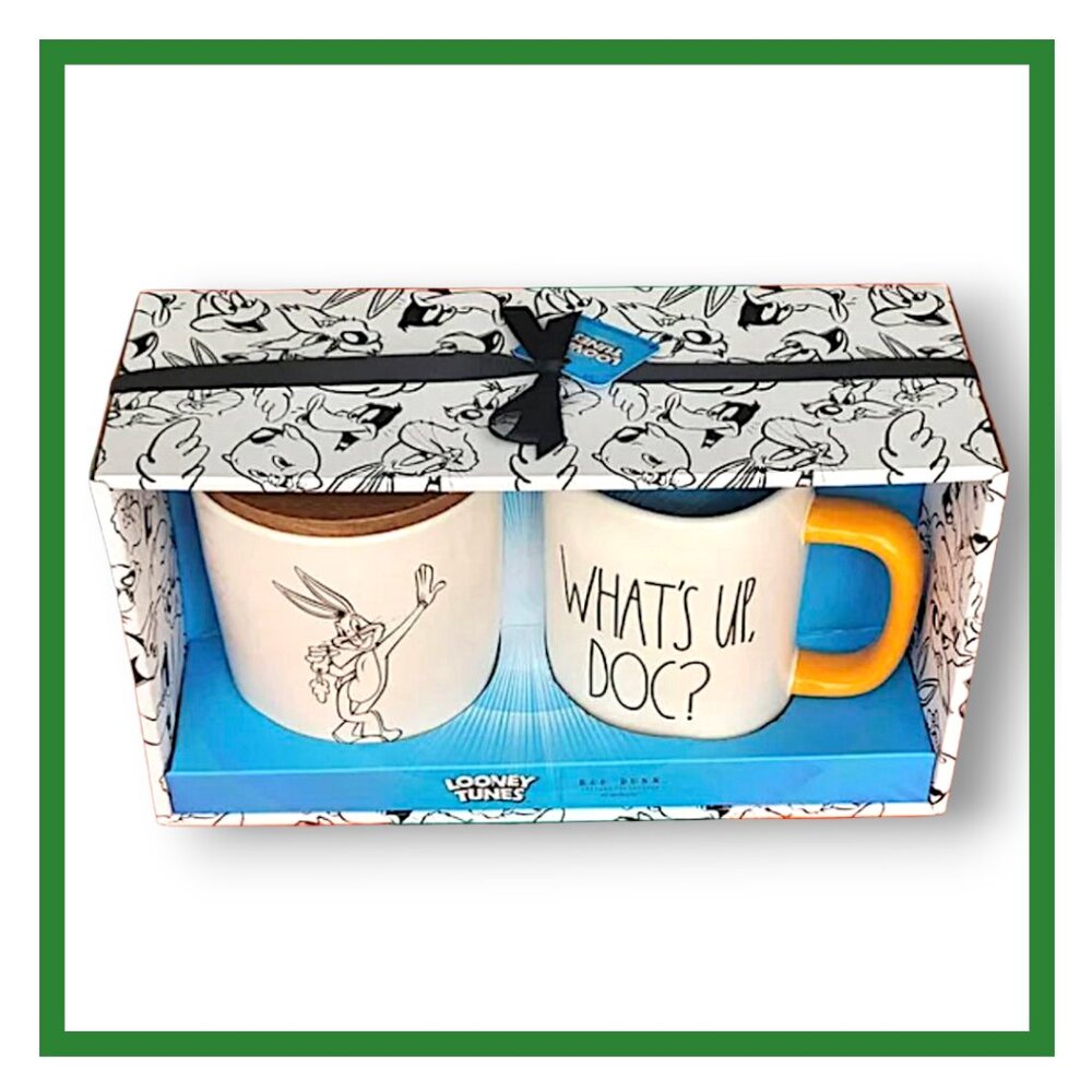 Rae Dunn Looney Tunes What's Up Doc Mug & Canister Set
